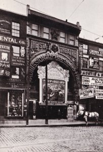 Massachusetts Boston The Tremont Row Buildings In Scollay Square Circa 1912