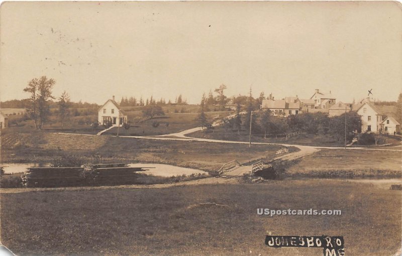 Birdseye View in Jonesboro, Maine