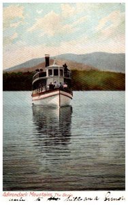New York Adirondack Mtns Steamer The Doris