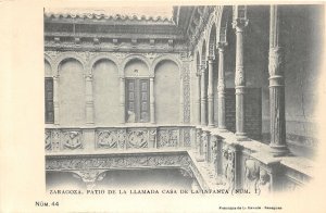 Lot 39 zaragoza spain courtyard of the so-called infanta's house