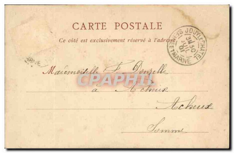 Moret Old Postcard L & # 39eglise