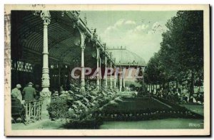 Old Postcard Vittel In The Park Sources