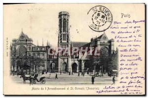 Postcard Old City Hall Paris 1st Arrondissement St Germain l'Auxerrois