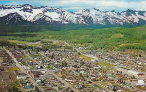 Canada Aerial View Fernie British Columbia