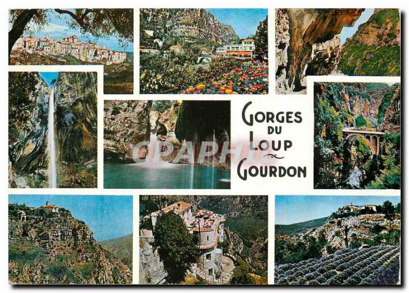 Modern Postcard Tour of the Gorges du Loup and Gourdon