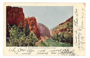 CO - Echo Cliffs & Canyon of the Grand River  (crease)