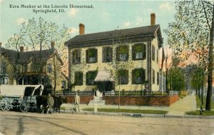 C-1910 Ezra Meeker Lincoln Homestead Springfield Illinois Postcard 20-6828