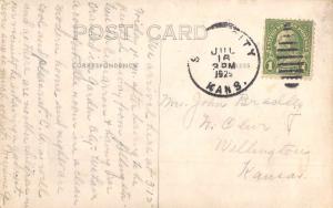 Scott City Kansas City School Real Photo Antique Postcard J79875