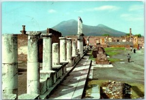 M-24046 Excavations The Forum Civile Western Ambulacrum Pompei Italy