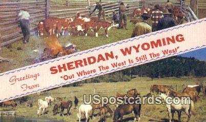 Sheridan, Wyoming       ;      Sheridan, WY 