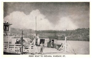Kentucky Warsaw  Ferry Boat to Indiana