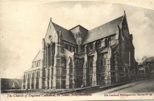 canada, St. JOHN'S, Church of England (1910s) Postcard