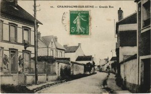 CPA CHAMPAGNE-SUR-SEINE Grande Rue (979978)