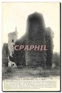 Postcard Old Chateau Rochefort Facing North