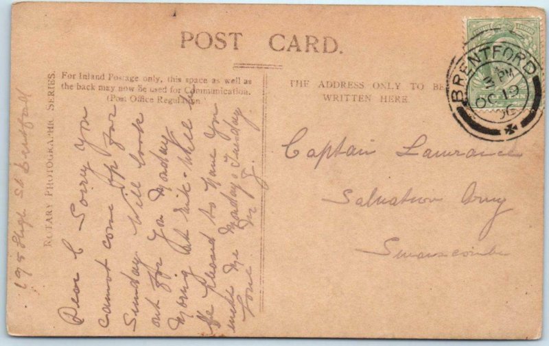 RPPC  Large Letter Name MAMMA  Women's Faces  1906  Postcard