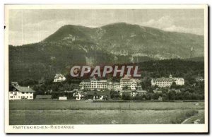 Postcard Old Partenkirchen Riedhange