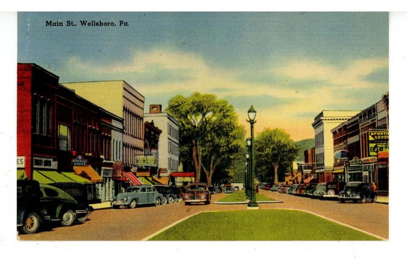 PA - Wellsboro. Main Street