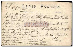 Postcard Old Sante Army Battle of the Marne St Dizier A bathroom injured