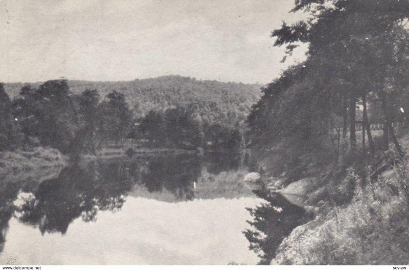 RUSSELL, Massachusetts, 1930-50s; Placid Waters of the Westfield River