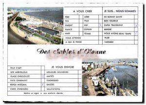 Postcard Modern Des Sables d'Olonne Pool