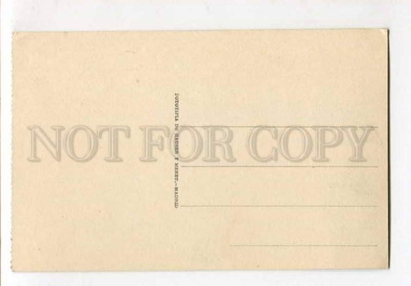 299791 SPAIN MALAGA La Alcazaba Vintage postcard