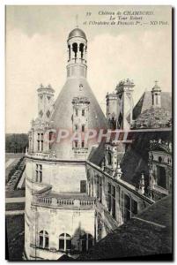 Old Postcard Chateau De Chambord The Robert Tower and & # 39oratoire of Franc...