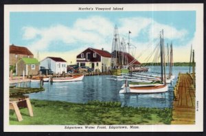 Massachusetts EDGARTOWN Water Front Martha's Vineyard Island - LINEN