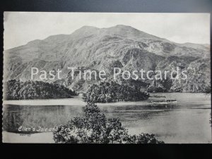 Old PC - Ellen's Isle and Ben Venue - showing steam boat / ferry