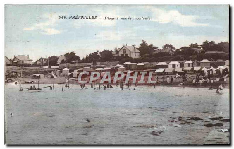 Prefailles - Plage tide amount - Old Postcard