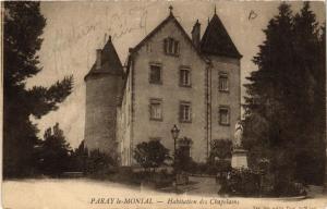 CPA PARAY-le-MONIAL Habitation des Chapelains (616020)