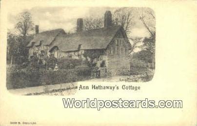 Ann Hathaway's Cottage UK, England, Great Britain Unused 