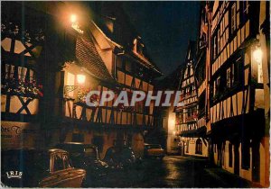 Modern Postcard Strasbourg (Bas Rhin) The Street of Bath & Shower (Houses sev...