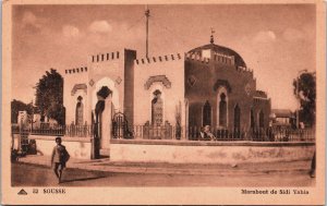 Tunisia Sousse Marabout de Sidi Yahia Vintage Postcard C196