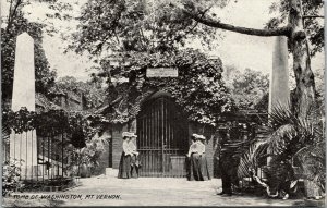 Vtg 1910's Tomb Of George Washington Mt Vernon Virginia VA Postcard