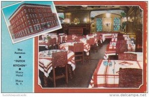 New York Ithaca The Ithaca Hotel Showing Dutch Kitchen Dining Room