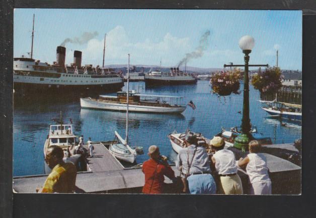 Causeway Inner Harbor,Victoria,BC,Canada Postcard 