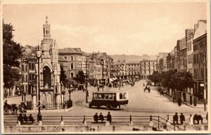 Vtg 1910s The Mall Cork Ireland Unused Postcard