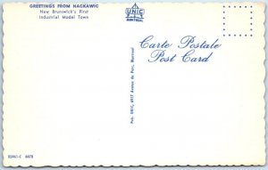 NACKAWIC, New Brunswick Canada  INDUSTRIAL MODEL TOWN   Postcard