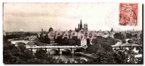 Old Postcard Paris La Cite Notre Dame