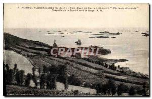 Old Postcard Paimpol Ploubazlanec Pors Even or PlERRE Loti wrote to Pecheurs ...