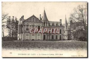 Old Postcard From Around The Chateau de Caen Lebisay