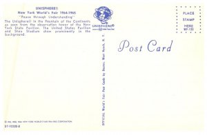 New York  Worlds Fair 1964 ,   Unisphere