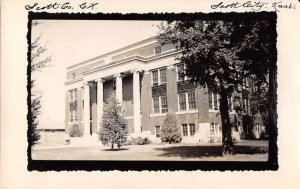 Scott City Kansas Court House Real Photo Vintage Postcard AA29333