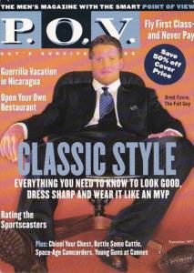 Advertising P O V Men's Magazine 1997