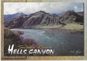 The Snake River Hell's Canyon Idaho  4 by 6