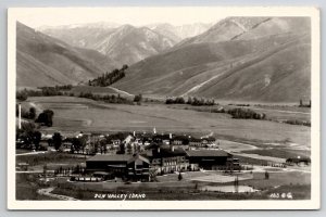 Sun Valley ID Idaho c1950s Real Photo Postcard T24