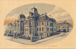 JUDAICA Synagogue, La Chaux-de-Fonds, France, 1906, Jewish Life, Federal Bldg.