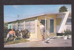 PANELFAB MARK II MOBILE HOME MID CENTURY MODERN VINTAGE ADVERTISING POSTCARD