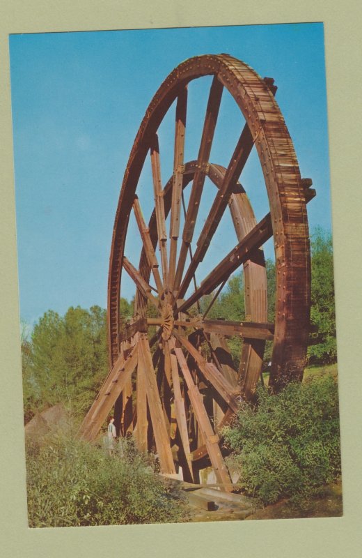 Tailing Wheel Postcard Kennedy Mine Mother Lode Gold California