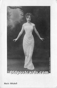 Marie Mitchell Theater Actor / Actress 1911 